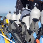 limpieza equipo buceo